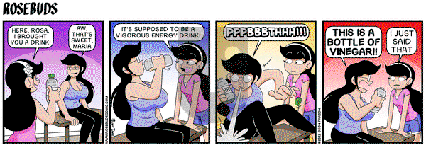 Rosebuds on Friday December 9, 2022 Comic Strip