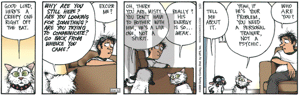 Get Fuzzy on Wednesday May 20, 2009 Comic Strip