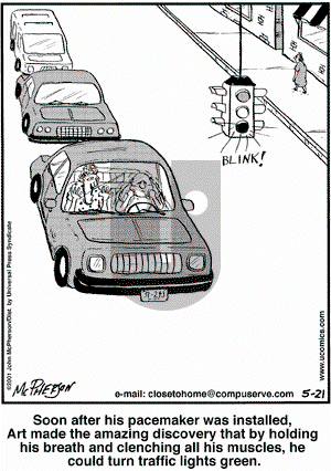 Close to Home on Thursday May 31, 2001 Comic Strip