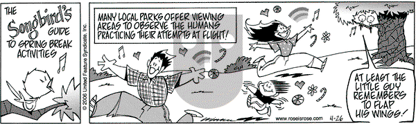 Rose is Rose on Wednesday April 26, 2006 Comic Strip