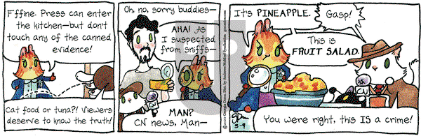 Breaking Cat News on Saturday May 9, 2020 Comic Strip