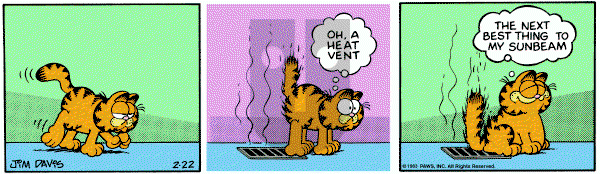 Garfield on Tuesday February 22, 1983 Comic Strip