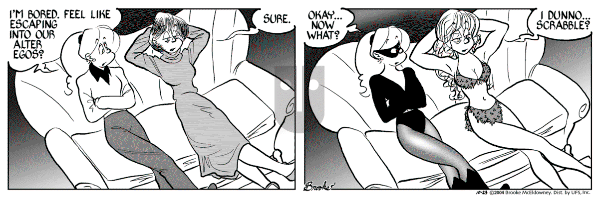 9 Chickweed Lane - Saturday October 23, 2004 Comic Strip