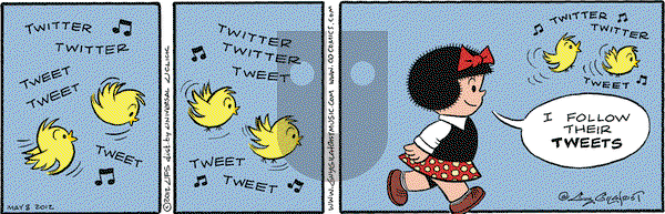 Nancy on Tuesday May 8, 2012 Comic Strip