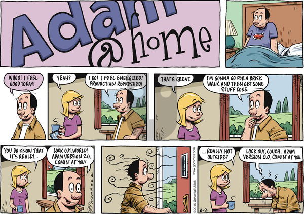 Adam@Home on Sunday August 2, 2015 Comic Strip