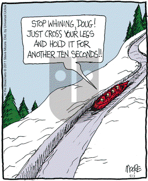 In the Bleachers on Thursday February 3, 2011 Comic Strip