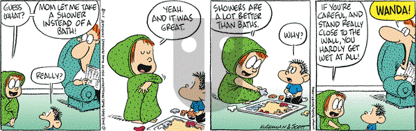 Baby Blues on Saturday January 18, 2003 Comic Strip