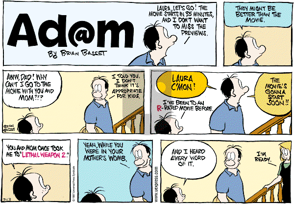 Adam@Home on Sunday July 13, 1997 Comic Strip