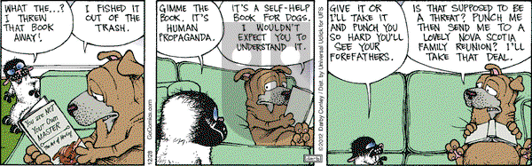 Get Fuzzy on Friday December 28, 2012 Comic Strip