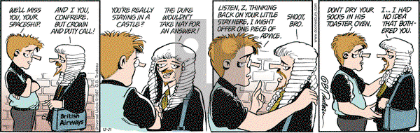 Doonesbury on Wednesday December 21, 2016 Comic Strip