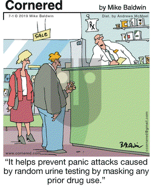 Cornered on Monday July 1, 2019 Comic Strip
