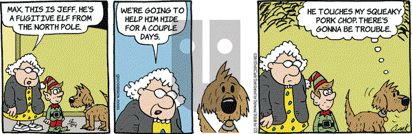 Lola on Thursday December 24, 2015 Comic Strip