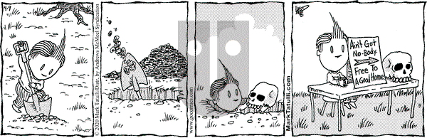 Lio on Thursday April 9, 2020 Comic Strip