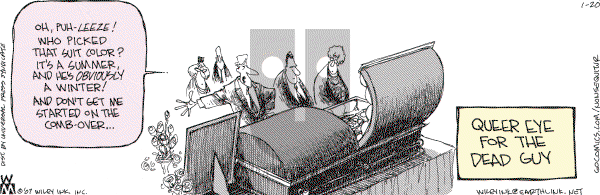 Non Sequitur - Saturday January 20, 2007 Comic Strip