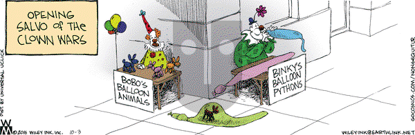 Non Sequitur on Monday October 3, 2016 Comic Strip