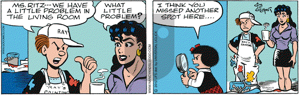 Nancy on Tuesday March 13, 2012 Comic Strip