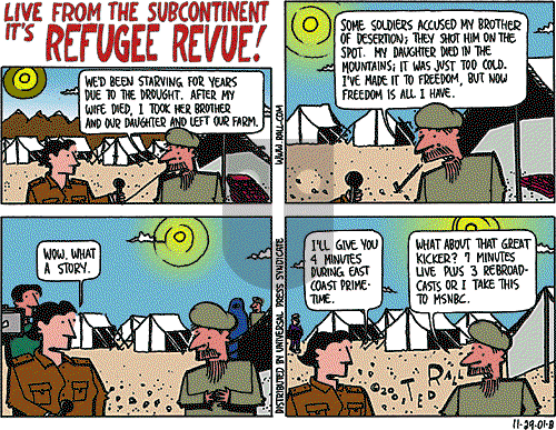 Ted Rall on Saturday December 1, 2001 Comic Strip
