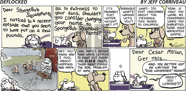 DeFlocked on Sunday November 29, 2009 Comic Strip
