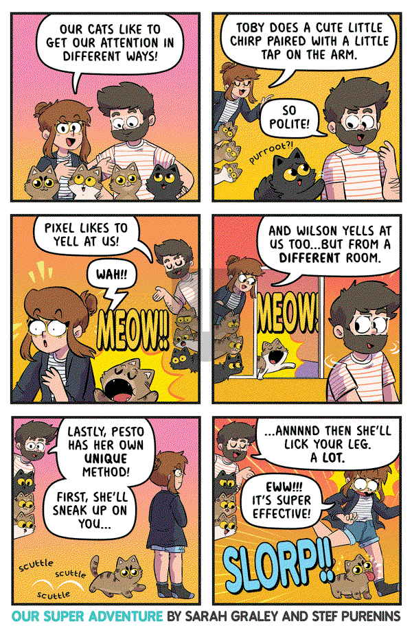 Our Super Adventure on Monday October 7, 2024 Comic Strip
