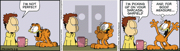 Garfield on Tuesday March 8, 2016 Comic Strip