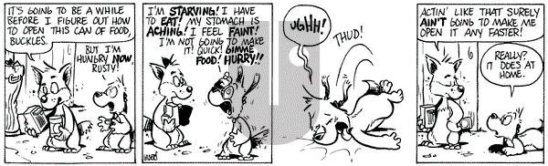 Buckles on Monday March 24, 2025 Comic Strip
