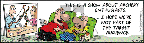 Frank and Ernest on Tuesday September 11, 2018 Comic Strip