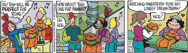 Rose is Rose on Friday December 20, 2013 Comic Strip