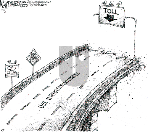 Matt Davies on Thursday August 2, 2007 Comic Strip