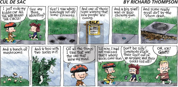 Cul de Sac on Sunday August 22, 2010 Comic Strip