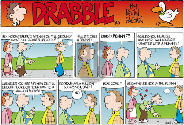 Drabble on Sunday March 29, 2009 Comic Strip