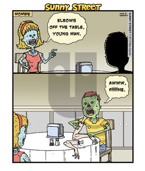 Sunny Street on Wednesday August 19, 2015 Comic Strip