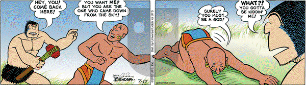 Alley Oop on Tuesday July 17, 2012 Comic Strip