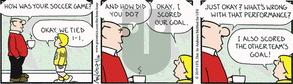 The Born Loser on Friday April 26, 2019 Comic Strip