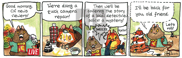Breaking Cat News on Monday November 11, 2019 Comic Strip