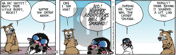 Get Fuzzy on Saturday July 3, 2010 Comic Strip