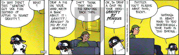 Get Fuzzy on Tuesday October 21, 2008 Comic Strip