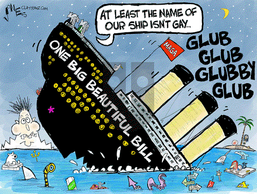 Clay Jones on Friday June 6, 2025 Comic Strip