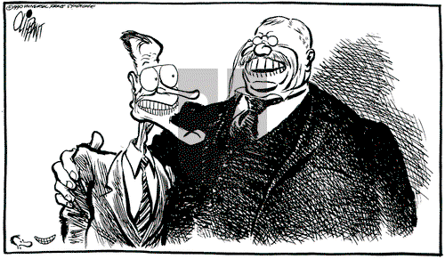 Pat Oliphant on Friday January 5, 1990 Comic Strip