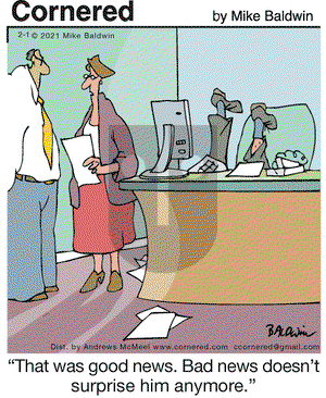 Cornered on Monday February 1, 2021 Comic Strip
