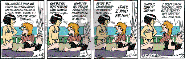 Doonesbury on Thursday April 28, 2016 Comic Strip