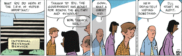 Lucky Cow on Friday April 20, 2007 Comic Strip