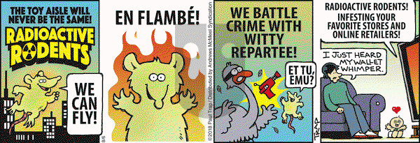 Thatababy on Monday August 6, 2018 Comic Strip