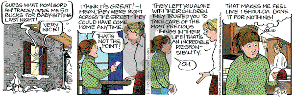 For Better or For Worse on Thursday January 2, 2003 Comic Strip