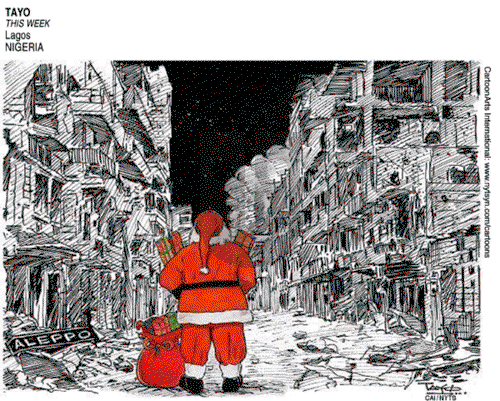 Views of the World on Monday December 25, 2017 Comic Strip