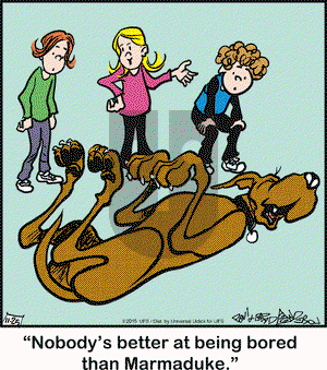 Marmaduke on Wednesday November 25, 2015 Comic Strip