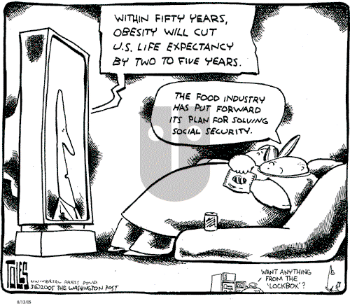 Tom Toles on Saturday August 13, 2005 Comic Strip