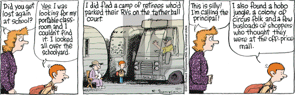 Cul de Sac on Tuesday October 11, 2011 Comic Strip
