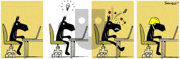 Dark Side of the Horse on Tuesday April 21, 2020 Comic Strip