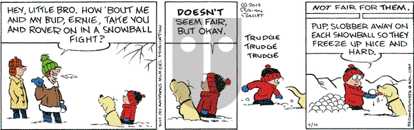 Red and Rover on Thursday February 14, 2019 Comic Strip