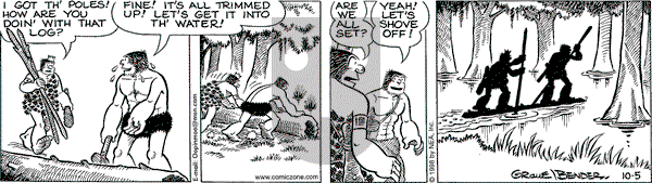 Alley Oop on Monday October 5, 1998 Comic Strip